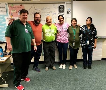 photo of Algebra 1 teachers
