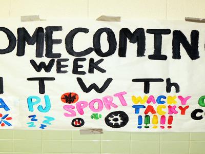 Homecoming Week Banner